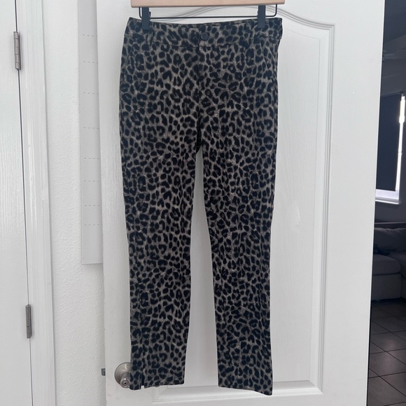 Cabi Animal Printed Ankle Pant SZ 2 - Picture 1 of 4